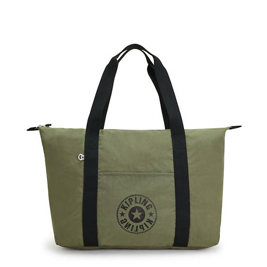 Kipling Art Medium Lite Toteväska Olivgröna | SE 1763EB